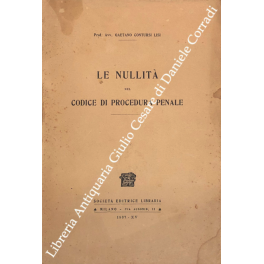 Le nullità nel codice di procedura penale