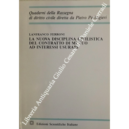 La nuova disciplina civilistica del contratto di mutuo