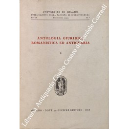 Antologia giuridica romanistica ed antiquaria