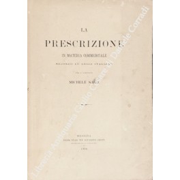 La prescrizione in materia commerciale