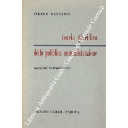 Teoria giuridica della pubblica amministrazione