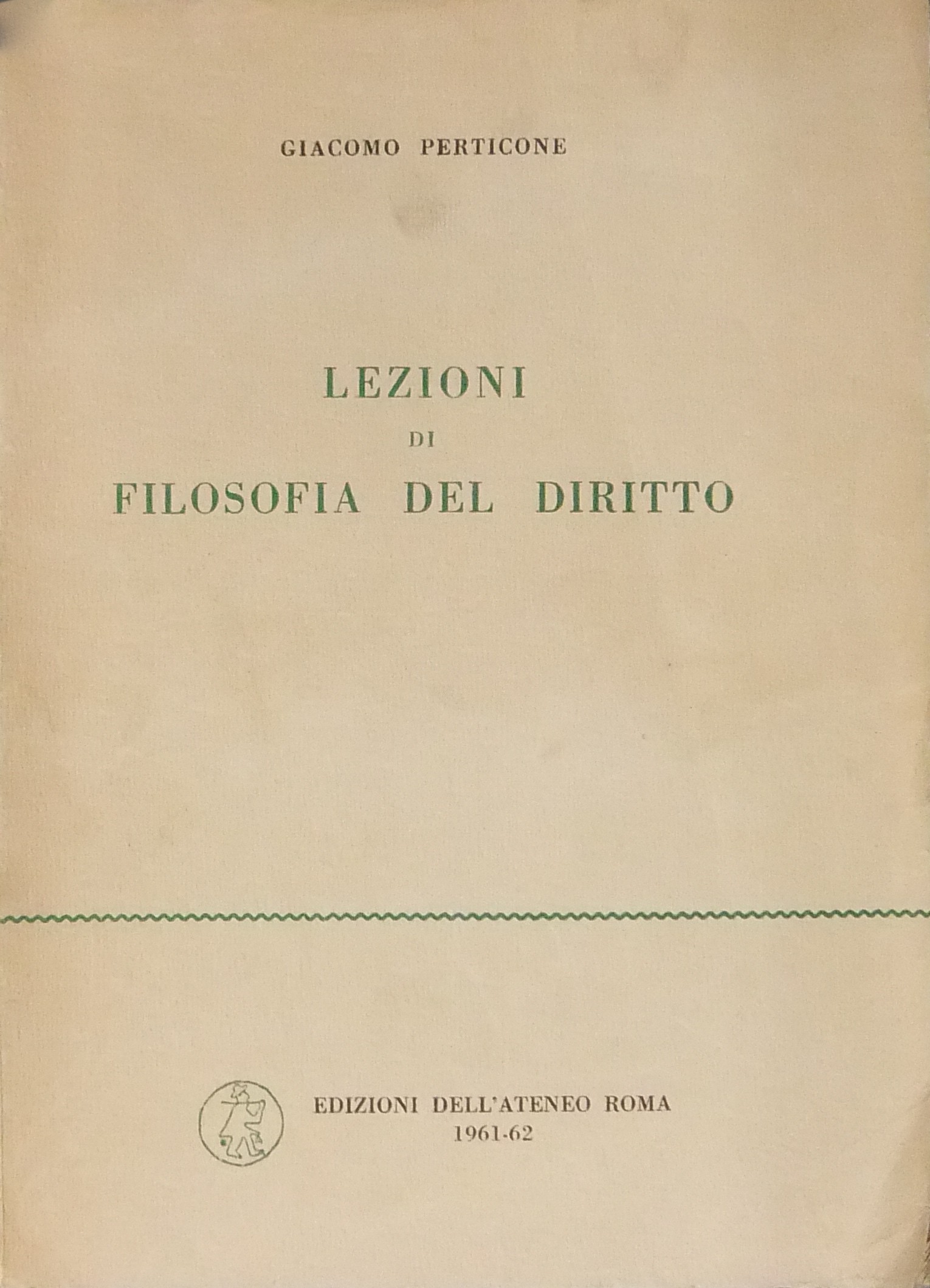 Lezioni di filosofia del diritto