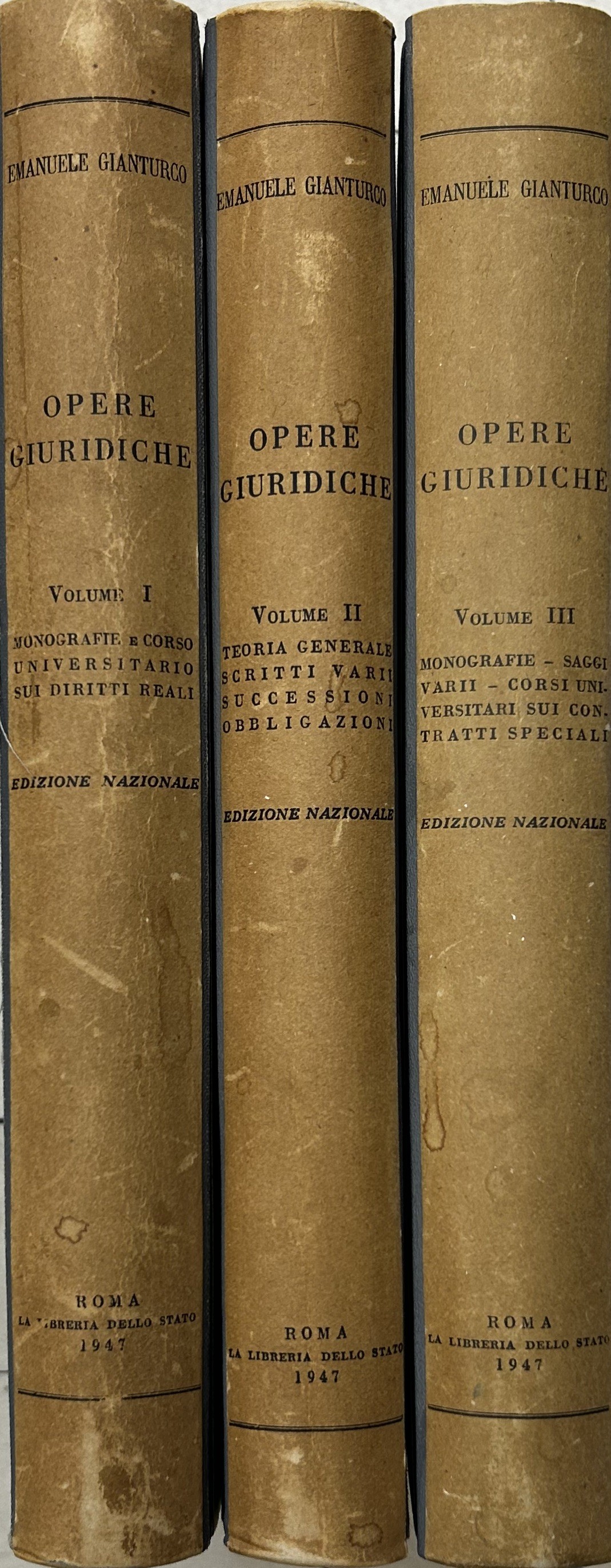 Opere giuridiche. Edizione nazionale